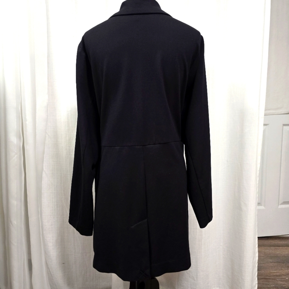Torrid Black Long Jacket Womens Plus Size 4X Capsule Wardrobe Minimalist - Picture 5 of 14